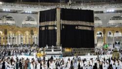 Hari Ini,  1 Muharram, Kain Kiswah Ka'bah Diganti Begini Penampilannya