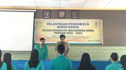 Pengurus BEM Akademi Keperawatan Sawerigading Resmi di Lantik