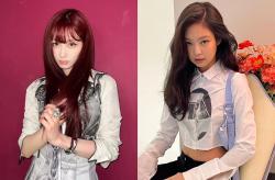 Adu Cantik, Jenny Blackpink x Gisella Aespa Kenakan Pakaian yang Sama