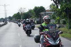 Cerita Seru 370 Bikers Motor Matik Gede PCX Keliling Kota Kendal