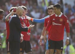 Waduh!Cristiano Ronaldo Tinggalkan Old Trafford saat Laga Manchester United