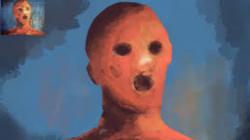 Horor! The Anguished Man Lukisan Berhantu dari Darah Pembuatnya, Ini Kisah Nyata yang Terjadi