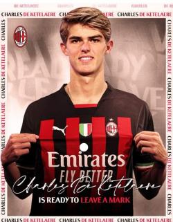 Charles De Ketelaere Resmi Jadi Pemain AC Milan