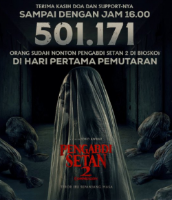 Wow! Pengabdi Setan 2 Raih 500 Ribu Penonton Hanya dalam Hitungan Jam