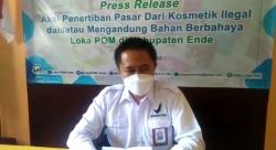 Loka POM Ende Sita Ratusan Kosmetik Ilegal dan Berbahaya