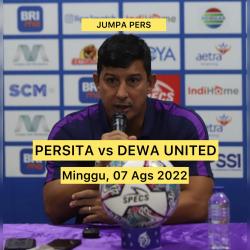 JUMPA PERS : Persita Tangerang Siap Raih Kemenangan Atas Dewa United