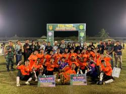 Tim Kodim 0103/Aut Dayah AL - Azhar Rebut  Juara Liga Santri Piala KASAD Tingkat Korem 011/LW