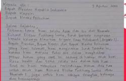 Surat Terbuka Orangtua Bharada E kepada Presiden Joko Widodo, Begini Isinya