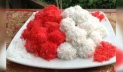 Resep Klepon Merah Putih Edisi HUT RI Ke-77