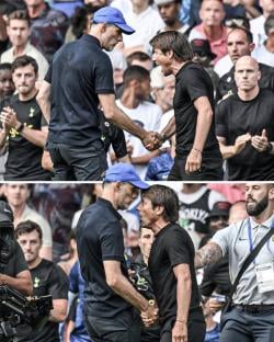 Masih Emosi, Antonio Conte Berkelakar Nyesel Tak Jegal Thomas Tuchel saat Selebrasi Gol Chelsea