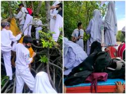 Kelotok Angkut Puluhan Murid dan Guru SD Nyaris Karam, Penumpang Sempat Terdampar di Hutan Bakau