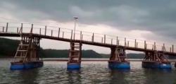 Pembangunan Jembatan Apung di Waduk Cirata Dilanjutkan, Begini Ulasannya