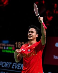 Sempat Grogi di Gim Pertama, Anthony Ginting Akhirnya Mampu Kalahkan Wakil Brasil