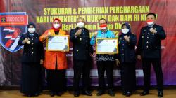 Ini Daftar Instansi Penerima Penghargaan Kemenkumham Babel di HDKD 2022