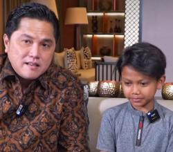 Utamakan Pendidikan,  Farel Prayoga Terima Tawaran  Beasiswa Erick Thohir