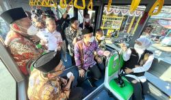 Sekarang Ada Bus Trans Jatim, Naik Gratis Sampai Akhir Agustus