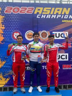 Ini Yussi Bocah Asli Blitar, Peraih Medali Perunggu di Asian BMX Championship