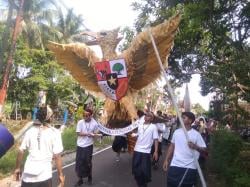 Ada Hantu Koruptor Jalan-jalan di Karnaval  Kelurahan Nongkosawit