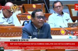 Bahas Kasus Brigadir J di Rapat DPR, terjadi Debat Panas Desmond dan Mahfud MD soal Kompolnas