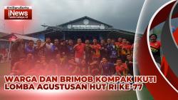 VIDEO: Warga dan Brimob Polda Jabar Kompak Ikuti Lomba Agustusan HUT RI ke-77