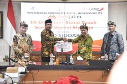 RSUD Sidoarjo Dapat Bantuan 10 Unit Fasilitas Stand Touch Screen Digital Signage, Ini Harapan Bupati