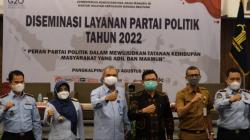 Sambut Pemilu 2024, Kemenkumham Babel Gelar Diseminasi Partai Politik