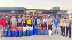 Miras Penaraci 800 Liter Diamankan Polres Sumba Barat dalam Operasi KRYD