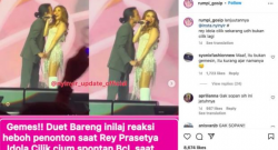 Warganet Murka! Ray Prasetya Cium BCL saat Konser, Netizen: Ngelecehin Itu Namanya