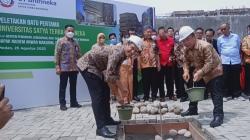 Mendikbudristek Letakan Batu Pertama Pembangunan Universitas ST Bhinneka Milik Sofyan Tan