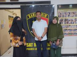 Polres Lobar Respons Cepat Kasus Santriwati Ponpes Nurul Hakim Korban Pencurian Karya Novel