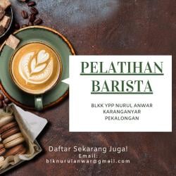 Ciptakan Peluang Kerja, BLKK Nurul Anwar Pekalongan Gelar Pelatihan Barista