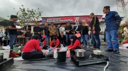 Lestarikan Kuliner Khas Belinyu, Puluhan Emak-emak Ikut Lomba Membuat Kelesan