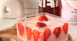 Rekomendasi Menu Diet! Begini Resep Strawberry Oat Dessert Box