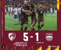 PSM Makassar Menang 5-1 atas Persib Bandung di Liga 1 2022-2023, Nomor 1 Hilangnya Luis Milla!