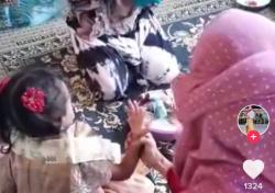 Ya Ampun Viral! Bocah 4 Tahun di Bangkalan Madura Jalani Tunangan