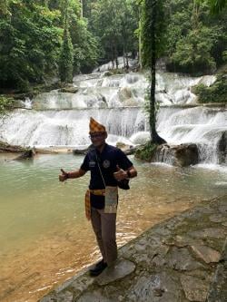 Telekomunikasi Desa Wisata Air Terjun Moramo Sumbersari Terkendala, Menteri Sandiaga Siapkan Tower