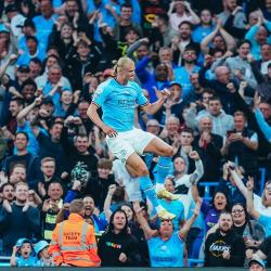 Hasil Liga Inggris : Man City vs Man United 6-3, Haaland & Foden Cetak Hattrick