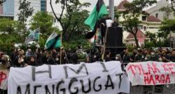 Ratusan Mahasiswa HMI dan GMNI di Jawa Tengah Lakukan Aksi Demo, Tolak Kenaikan BBM