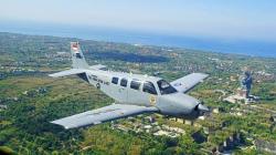 Pesawat Latih G-36 Bonanza Milik TNI AL Jatuh Di Selat Madura