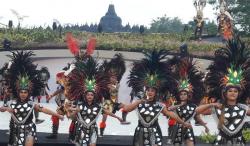 Ratusan Seniman dan Pelaku Budaya Ramaikan Festival Indonesia Bertutur di Borobudur