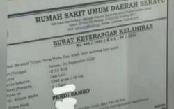 Viral Bayi Bernama Perdi Sambo di Musi Banyuasin Sumsel