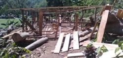 Pemda Matim Apresiasi Warga Gotong Royong Bangun Gedung Sekolah Darurat