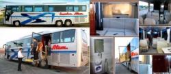 Ini Dia Bus Terpanjang di Indonesia, Kabin Super Mewah dan Punya Lift 