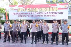 Ratusan Personel Dikerahkan Untuk Amankan Pilchiksung di Aceh Barat