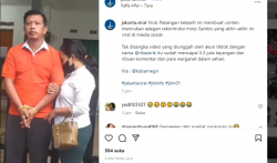 Jadi Viral! Pasangan Ini Ikuti Gaya Ferdy Sambo dan Istri saat Rekonstruksi