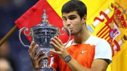 Juara AS Terbuka 2022, Petenis Remaja Spanyol Carlos Alcaraz Melejit ke Posisi No 1 Dunia 