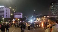 Ribuan Mahasiswa yang Sempat Ricuh Akhirnya Bubarkan Diri dari Patung Kuda