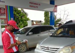 Cara Pertamina Balikpapan Kawal Transaksi BBM Subsidi, Catat Nopol Kendaraan Hingga Scan QR Code