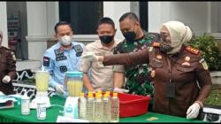 Ribuan Butir Obat Terlarang Dimusnahkan Kejari Ciamis