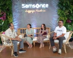 Gandeng WWF, PlusTik, dan Robries, Samsonite Ubah Limbah Koper jadi Paving Block